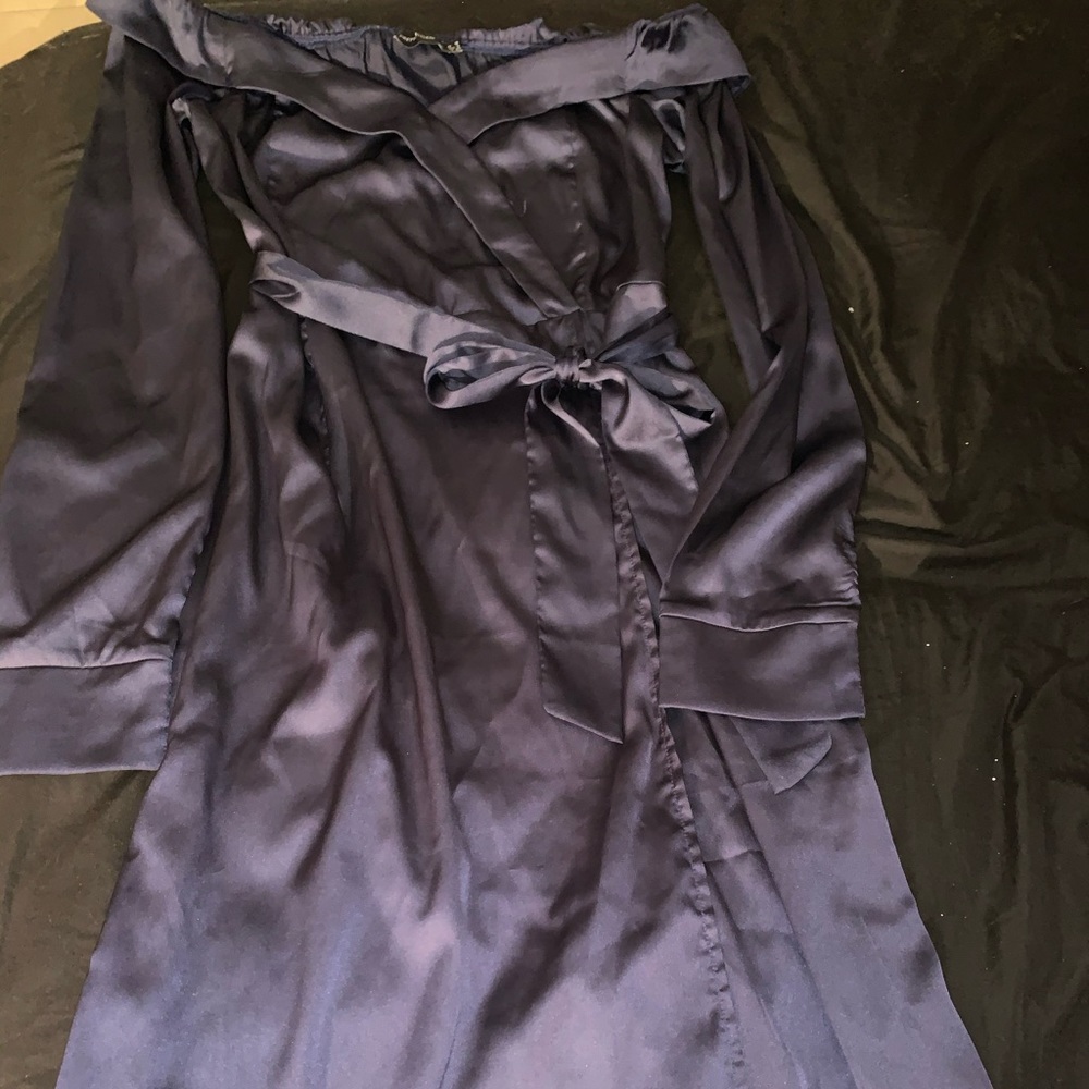 Front Tie Wrap Dress